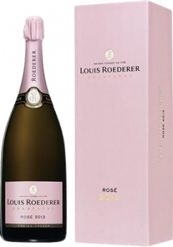 Louis Roederer Champagne Brut Rose Vintage 2013 MAGNUM in Deluxe-Geschenkverpackung